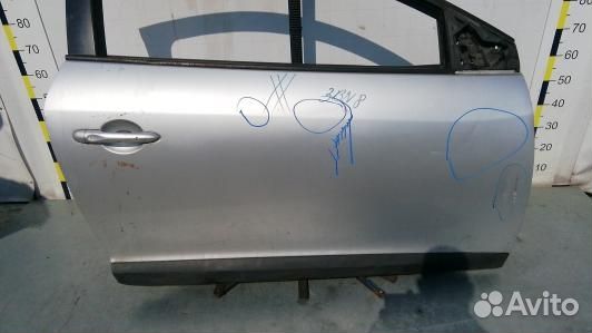 Дверь передняя правая renault megane 3 (3BN08E201)