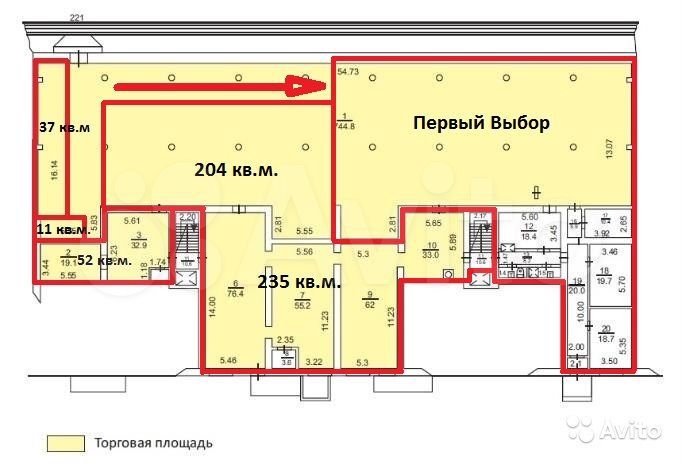 Торговая площадь, 439 м²