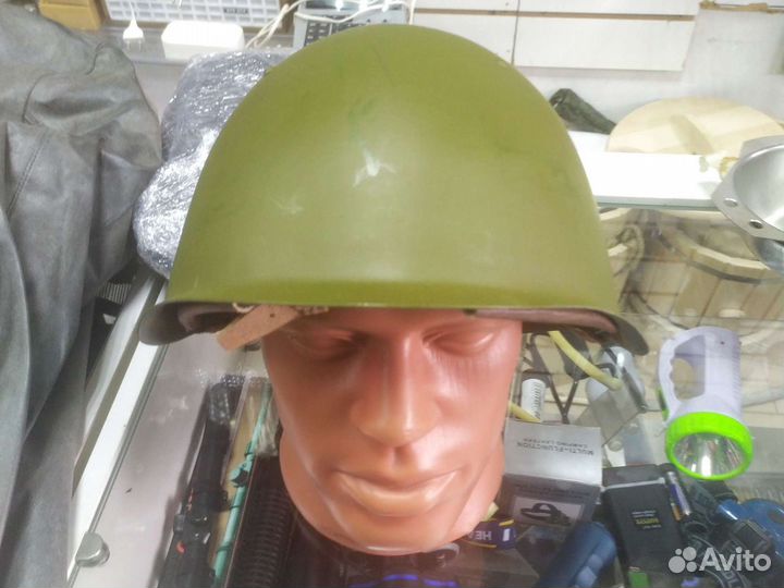 Каска армейская стальная +