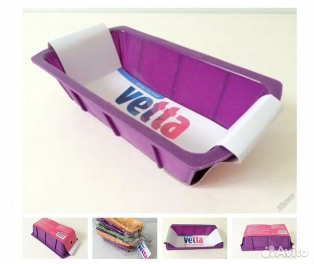 Формы Vetta для выпекания хлеба, кекса силикон