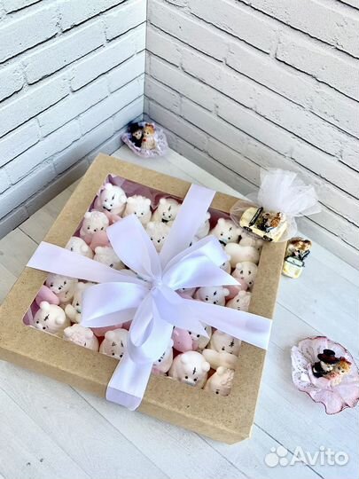 Сладкие подарки из маршмеллоу