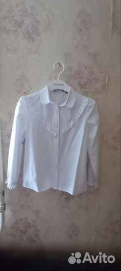 Рубашки белые на девочку