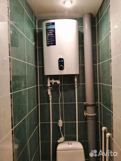 Установка водонагревателя
