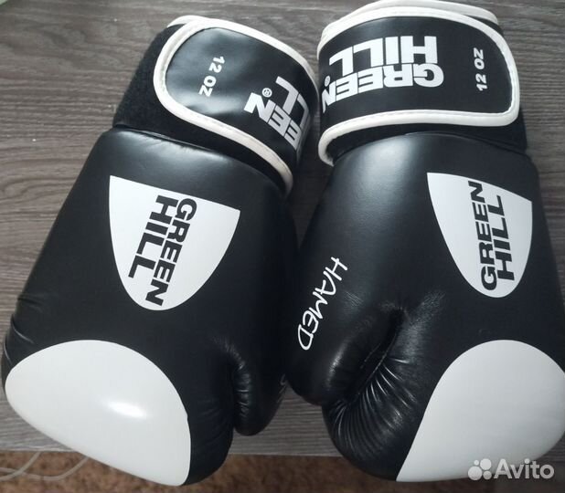 Боксерские перчатки Green hill hamed