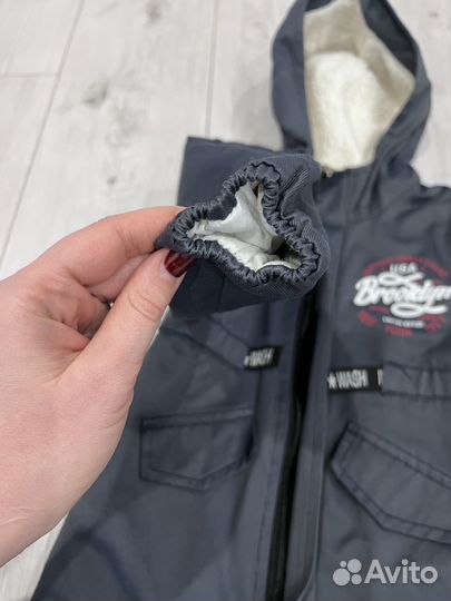 Парка зимняя для мальчика 92