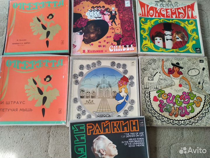 Коллекционные наборы грампластинок