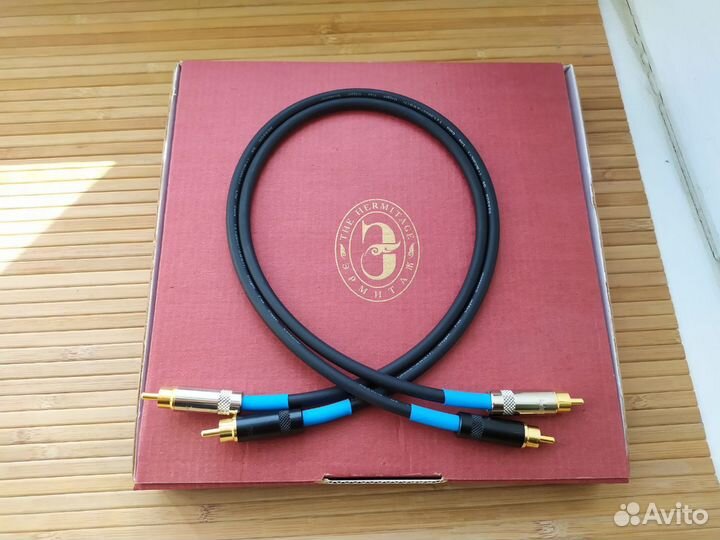 Межблочный кабель HVC 2RCA Neutrik / Silver solder