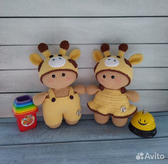 Пупсы йо-йо (вязаные игрушки)