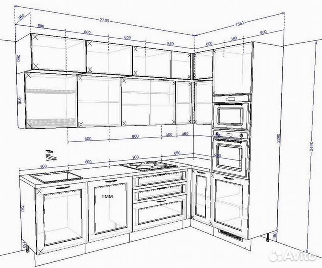 Кухни на заказ