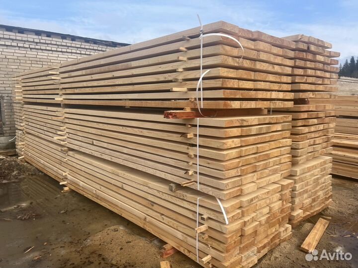 Доска брус естественной влажности