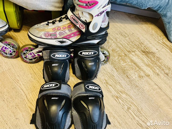 Роликовые коньки 39 размер