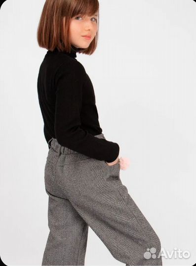 Брюки утеплённые р 140