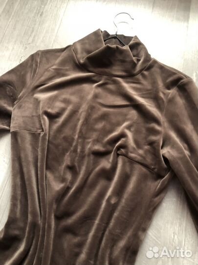 Велюровое платье 46-48р