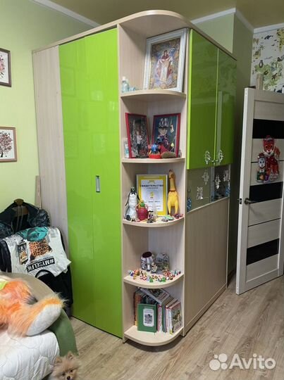 Lazurit teana детская мебель кровать и шкаф