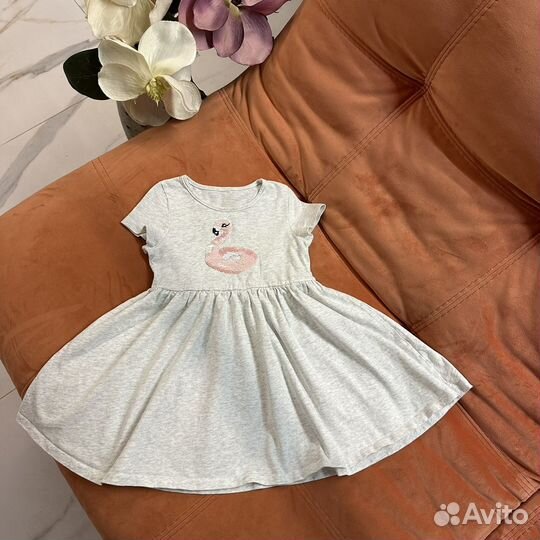 Одежда пакетом платья 98-104 бу