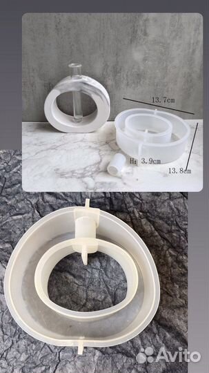 Молд для гипса и свечей