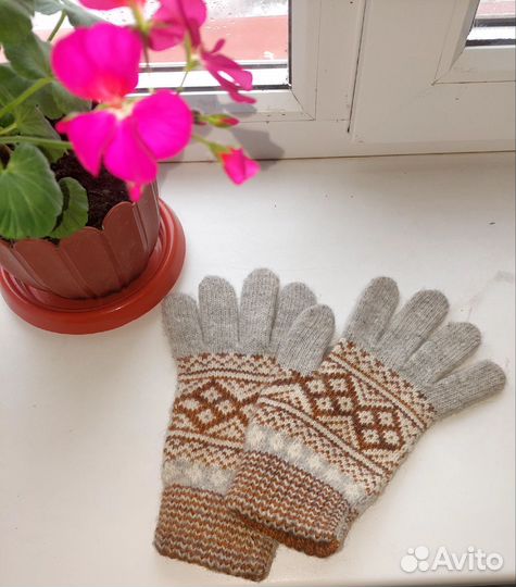 Перчатки шерсть
