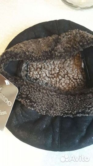 Берет меховой,новый