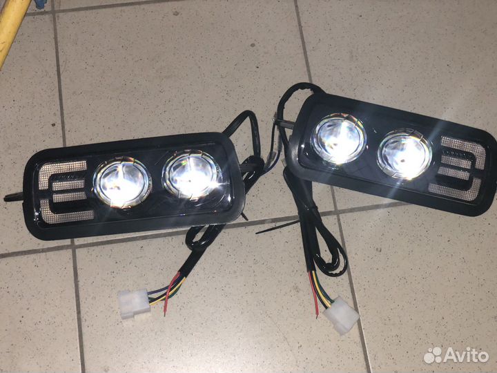 Надфарники на ниву 2 линзы ближний дальний
