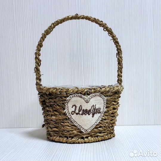 Корзинка Плетеная Декоративная Для Подарков
