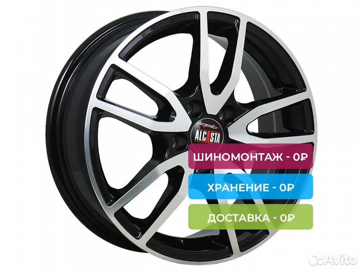 R15 5x100 6J ET38 D57,1 Alcasta M57 BKF