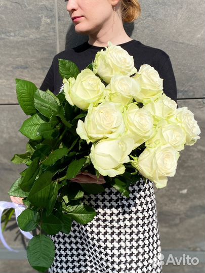 Роза букет белых роз белые розы доставка