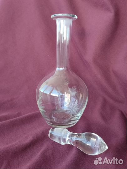 Графин штоф стекло СССР