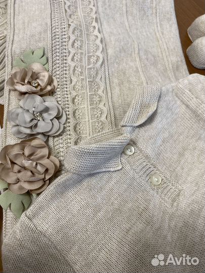 Комплект на выписку для девочки лето