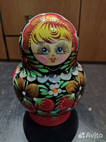 Матрешка ручная работа 10 в 1 новая
