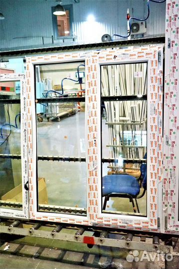 Пластиковое окно Новое в2стекла Поворотно откидное