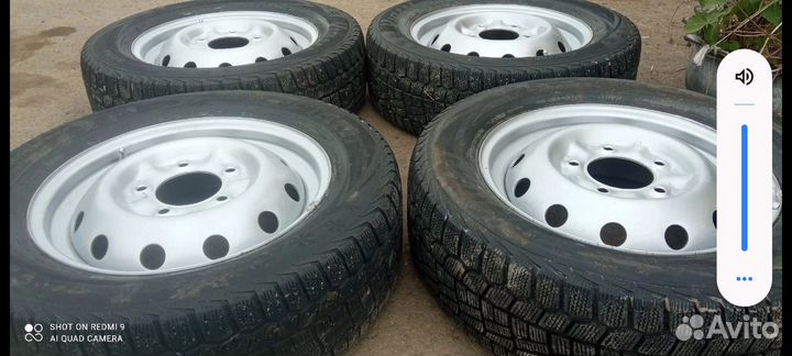 Колеса на ниву r16 бу зима