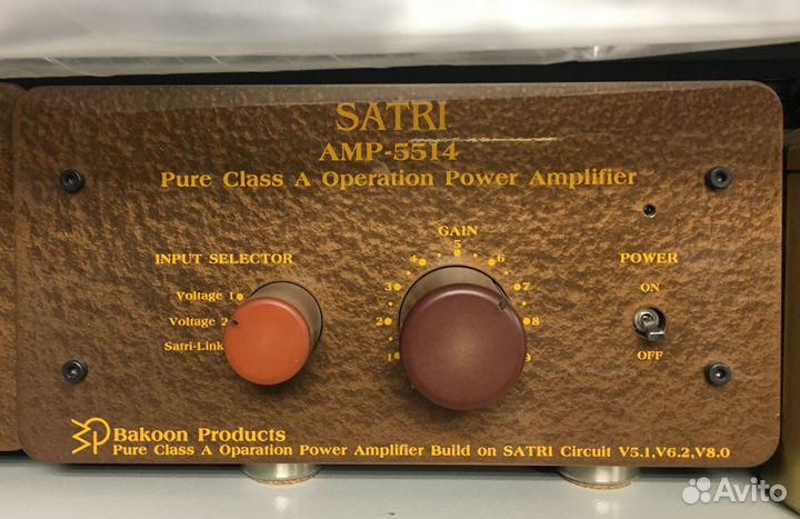 Bakoon Satri предусилитель, усилитель, кроссовер