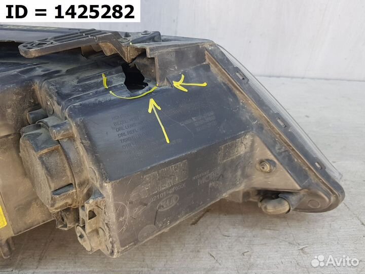 Фара левая Kia Sorento