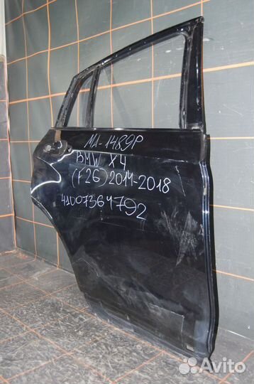Дверь задняя правая - BMW X4 F26