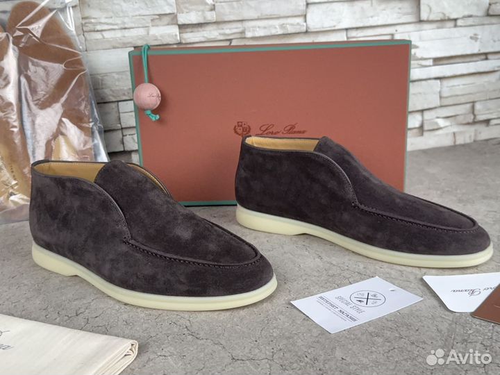 Loro Piana высокие лоферы