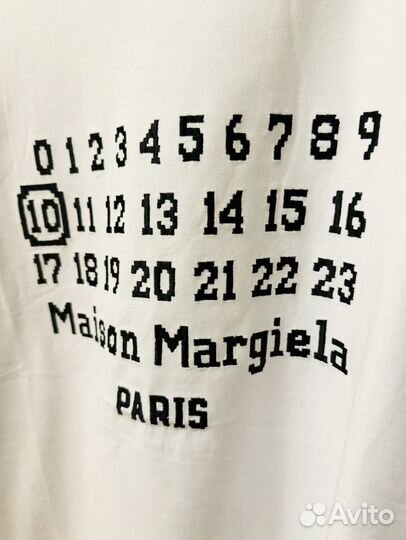 Maison margiela футболка premium (хит 2024)