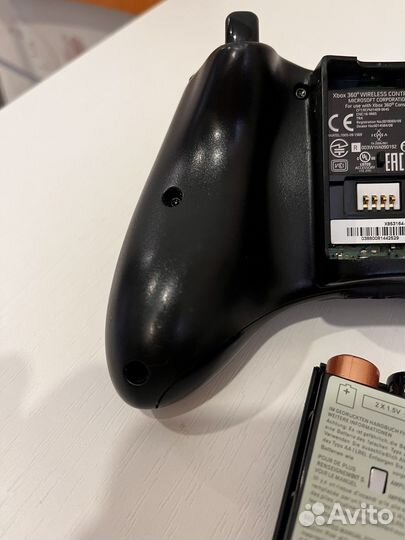 Геймпад xbox 360 чёрный оригинал