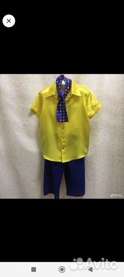 Костюм стиляги для мальчика 122