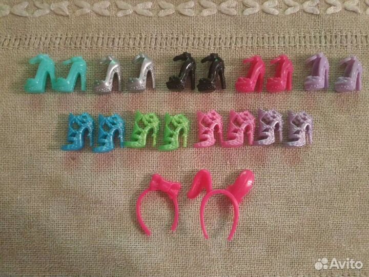 Аксессуары обувь одежда для барби кена кукол