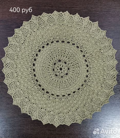 Салфетки вязаные крючком