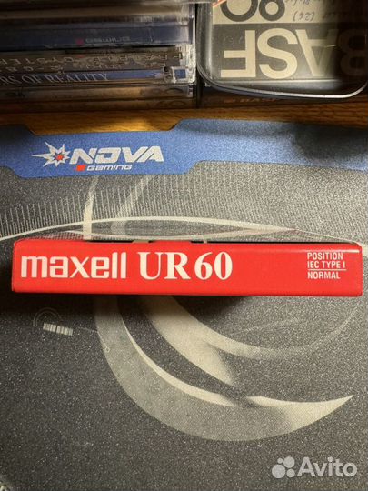 Аудиокассета Maxell UR 60, 2002-2005, Мексика