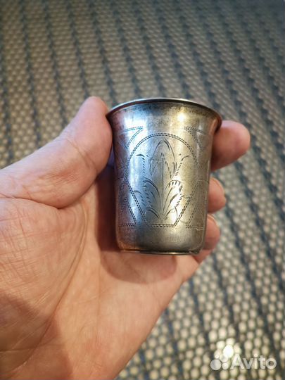 Обьем 100 мл. 1896 г. Серебро 84 пр. Кидушный