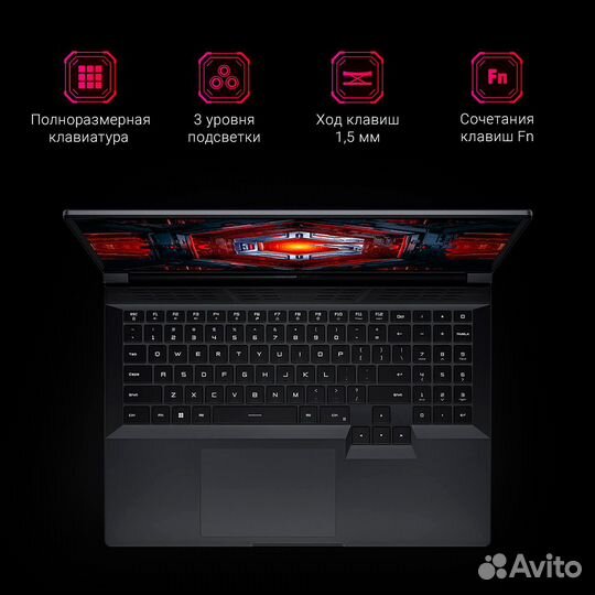 Игровой ноутбук redmi G 2022 i7-12650H RTX3050ti