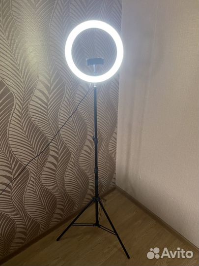 Профессиональная кольцевая RGB-лампа, 33 см