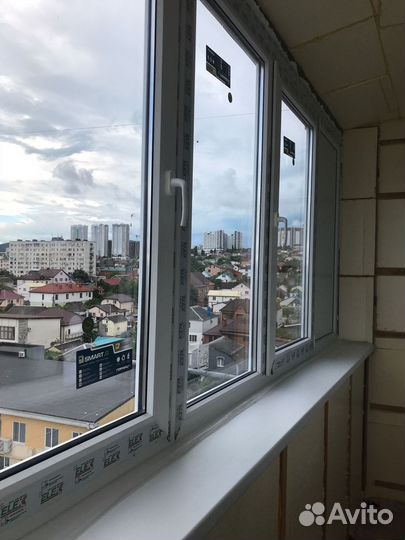 Остекление балконов под ключ