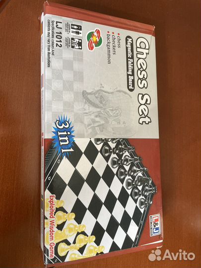 Chess set 3в1, Шахматы,Шашки,Нарды
