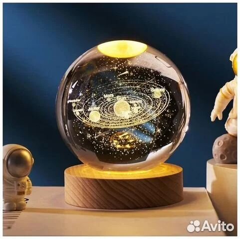 Светильник ночник 3D шар объявление продам
