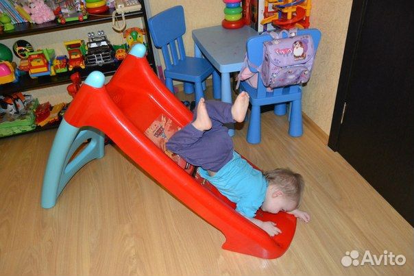 Детская горка пластиковая