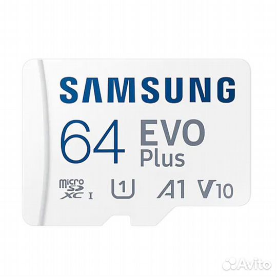 Карта памяти Samsung microsdxc 64Gb Evo Plus, Clas