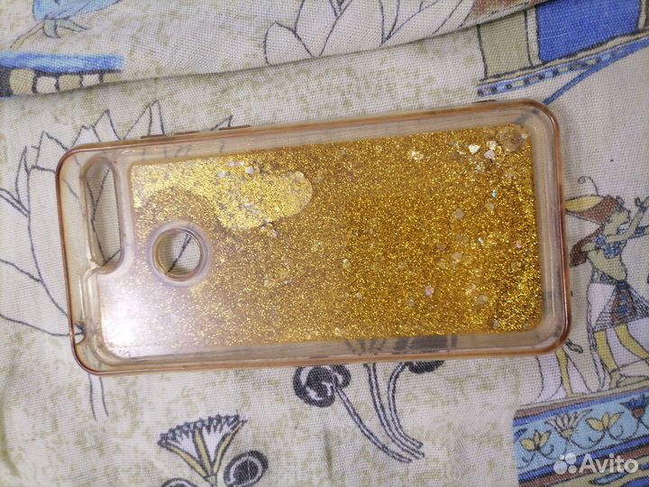Чехол золотой на хонор 7а про